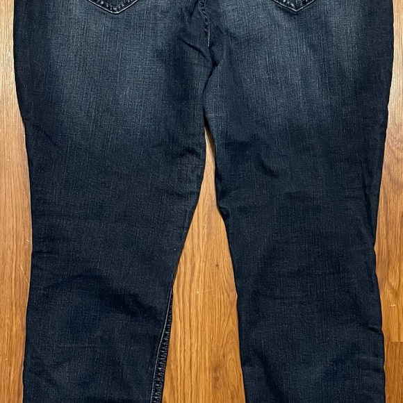 Lee Riders Mid Rise Midrise Skinny Jeans Womens Plus 18 M Cotton Stretch Blend - Picture 2 of 4